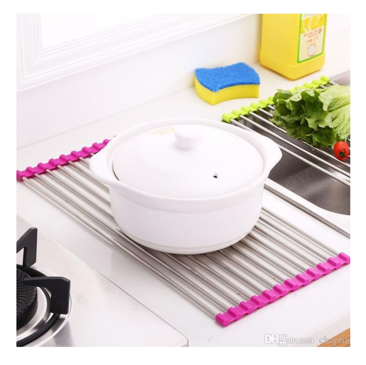 Miniatura 3 de Escurridor De Platos Enrollable Multiuso